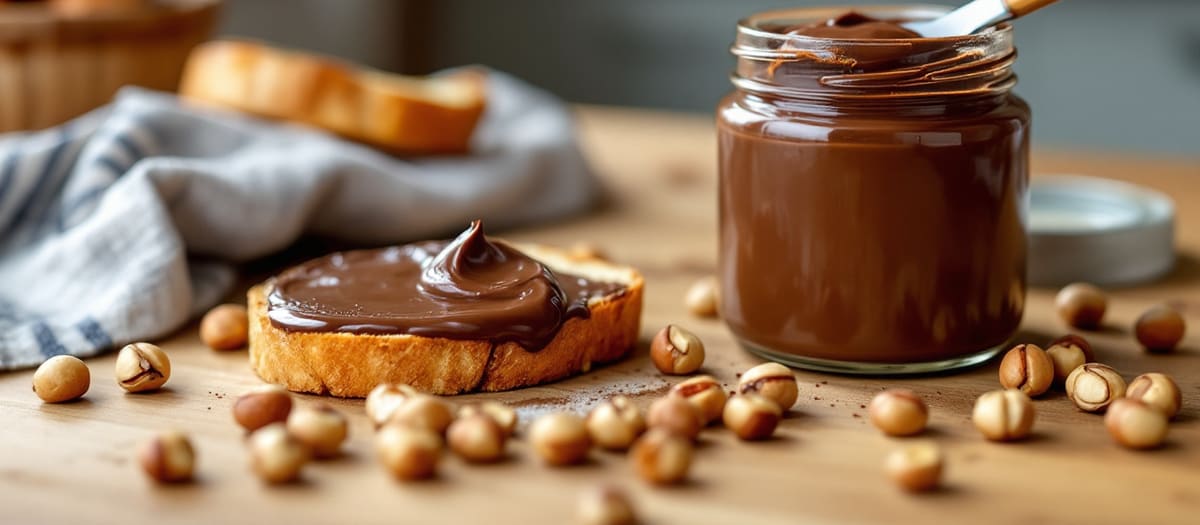 Pâte à tartiner au chocolat : 6 que nous retenons, de 11 à 40 % de noisettes