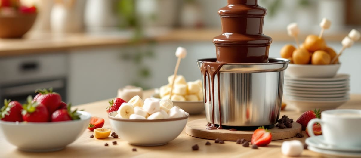 Fontaines à chocolat : les 7 que nous retenons, et celles qui ne font pas fondre le chocolat